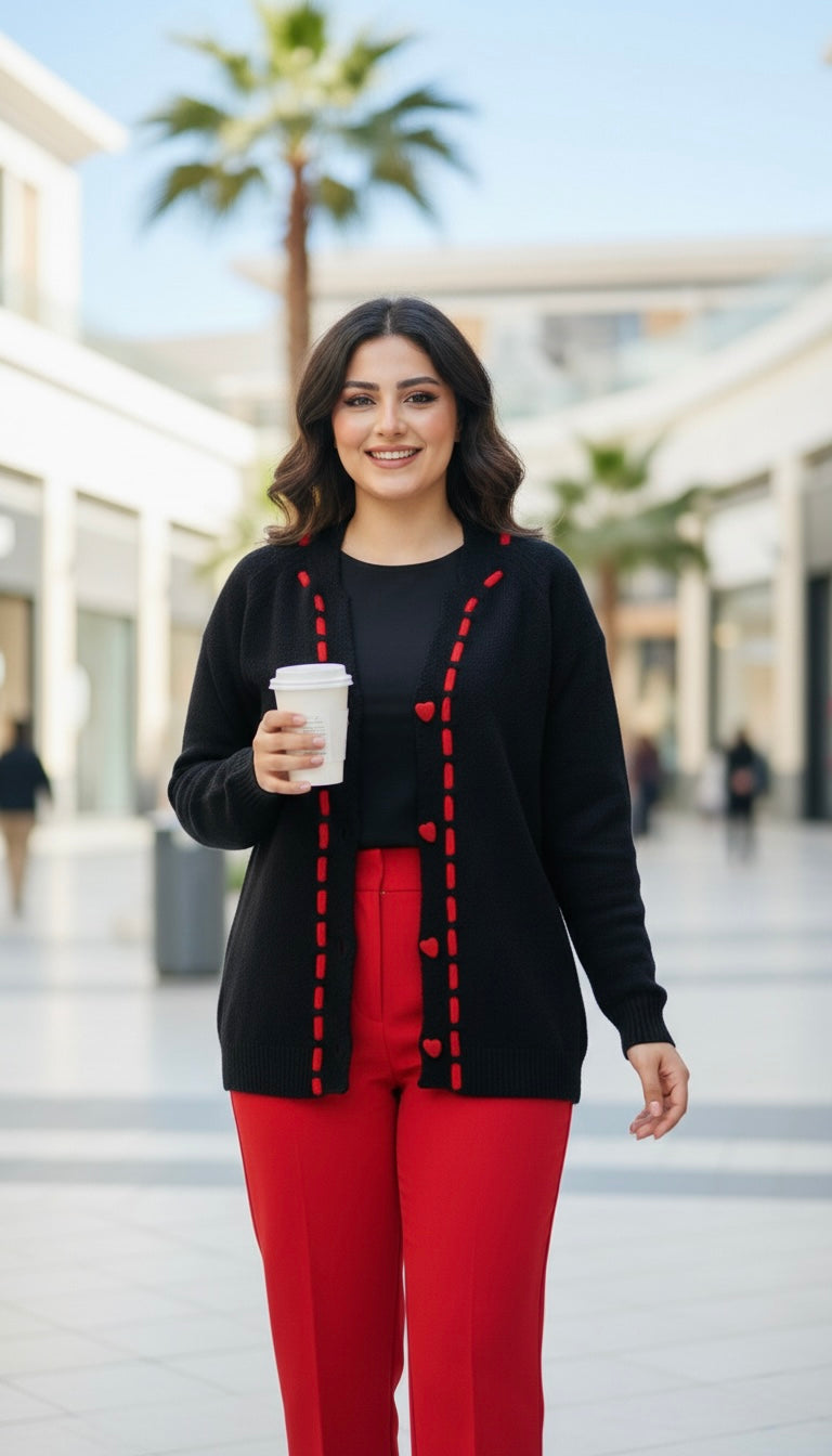 Heart Cardigan