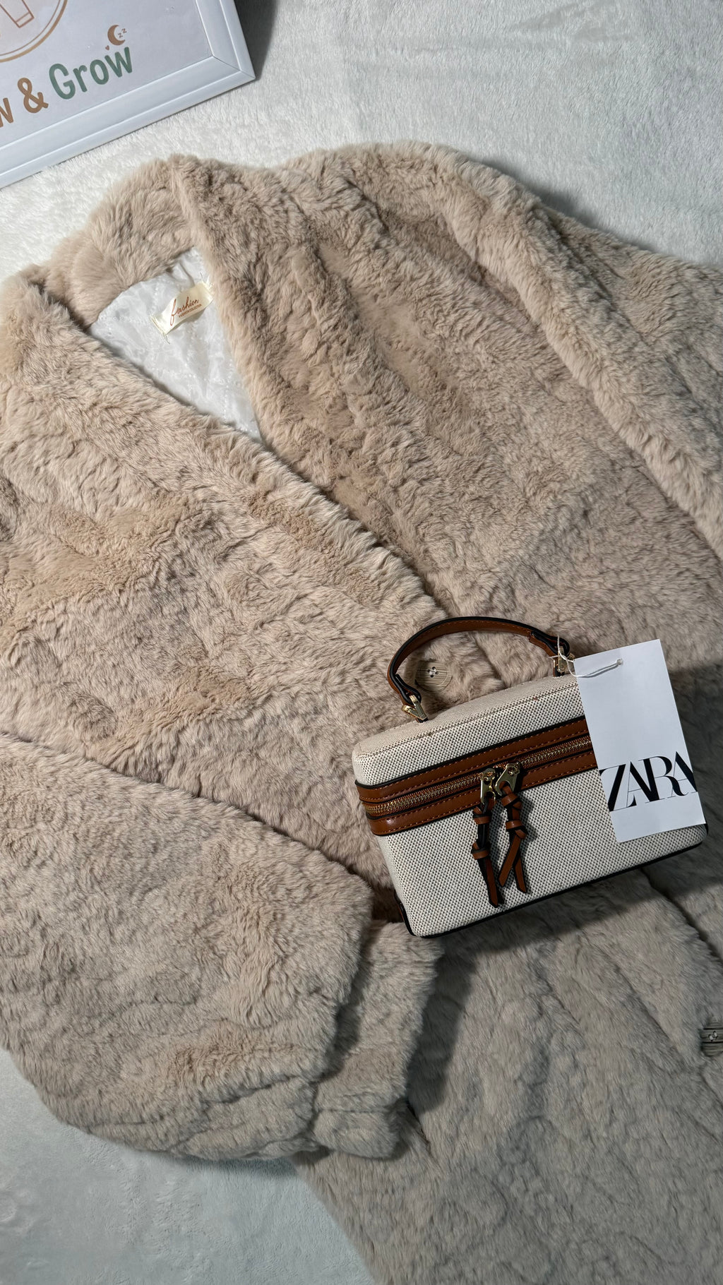 Faux Fur long Coat 🧥 🇨🇳