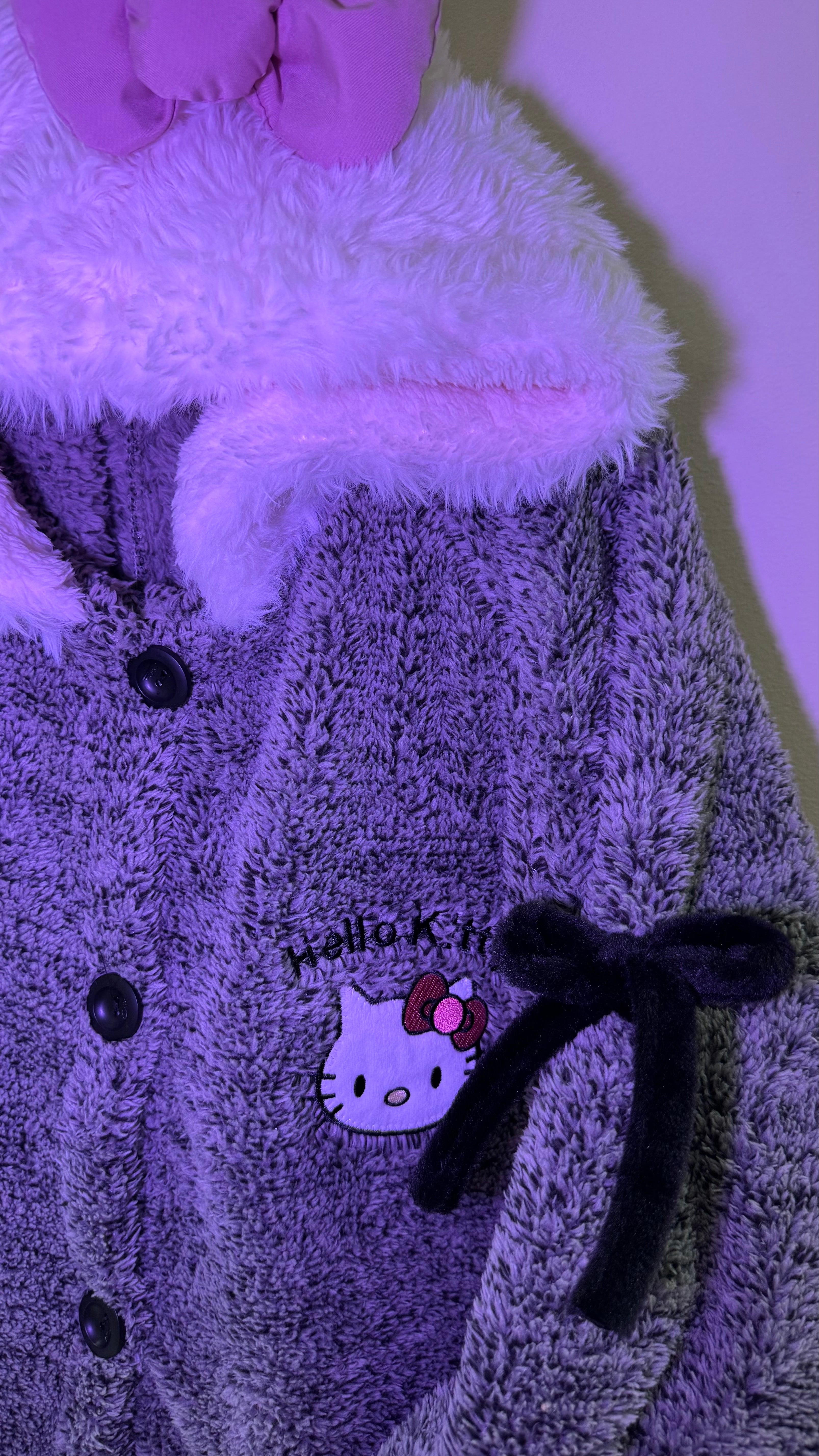 Hello Kitty Fleece Long Pajama🎀🇰🇷