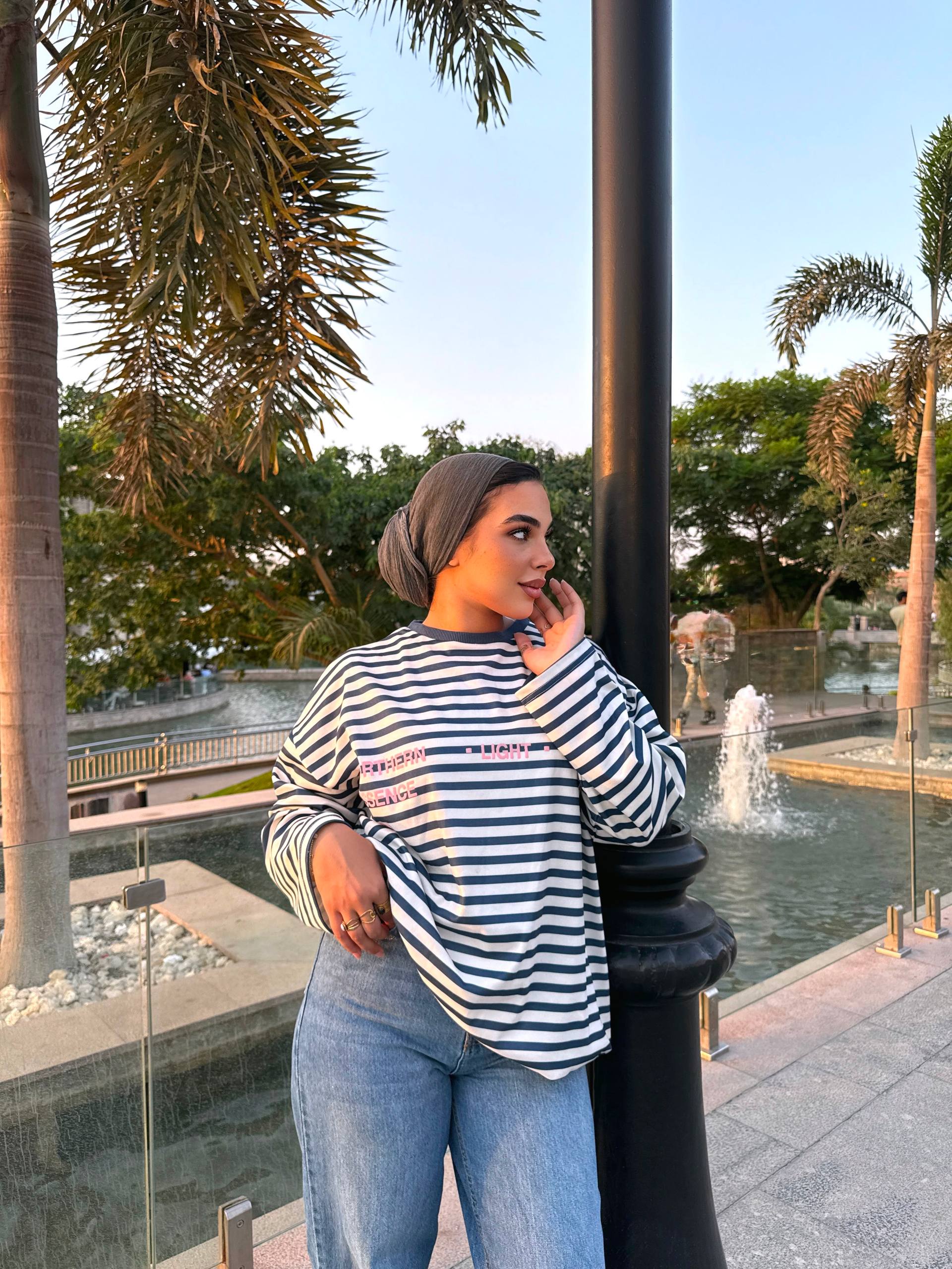 Striped T-Shirt 💙🫐