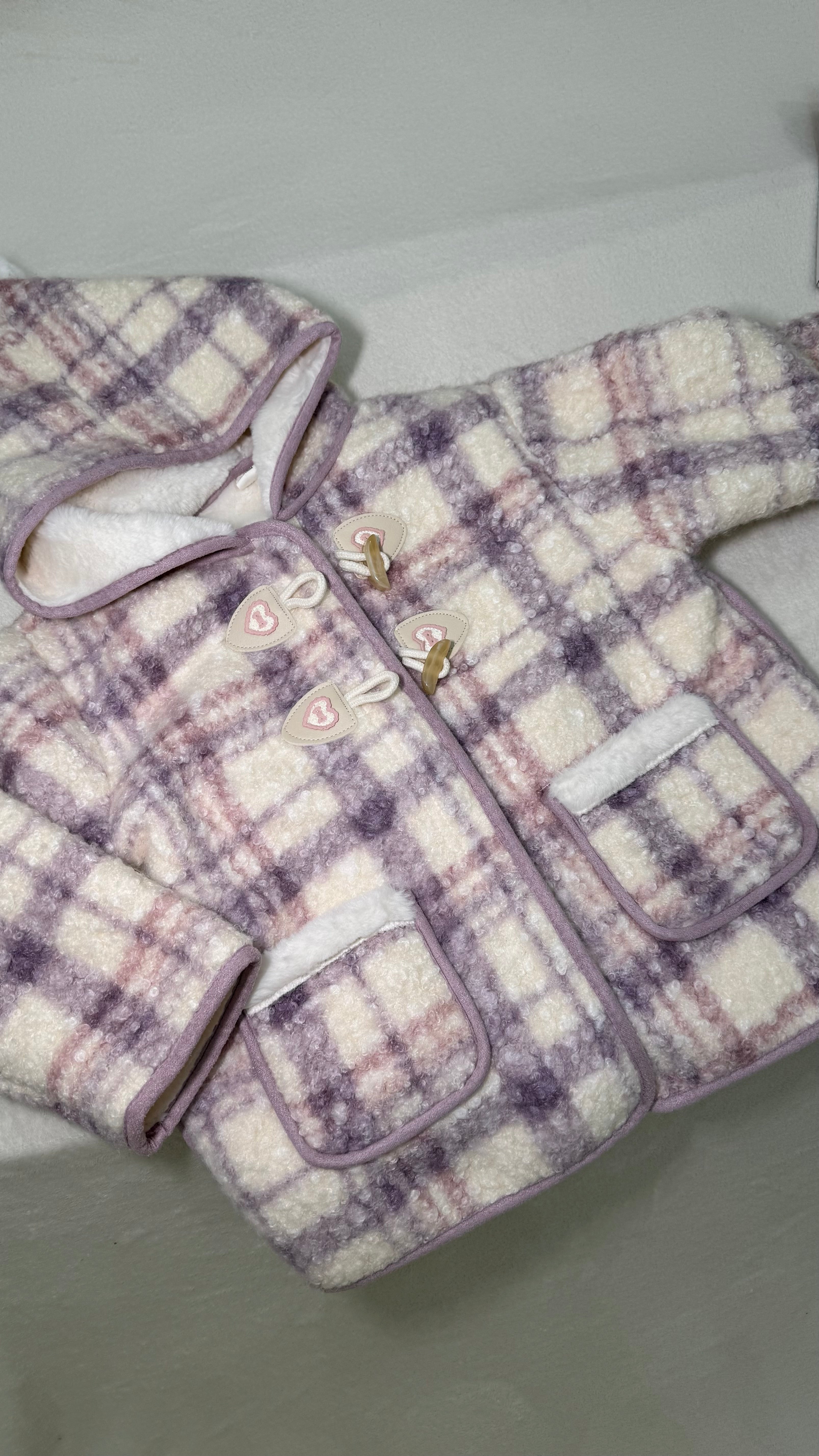 Cozy Hooded Jacket for Girls 🇰🇷