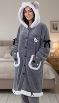Hello Kitty Fleece Long Pajama🎀🇰🇷