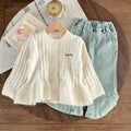 Hello Kitty Knitted Ruffle Cardigan 🇰🇷