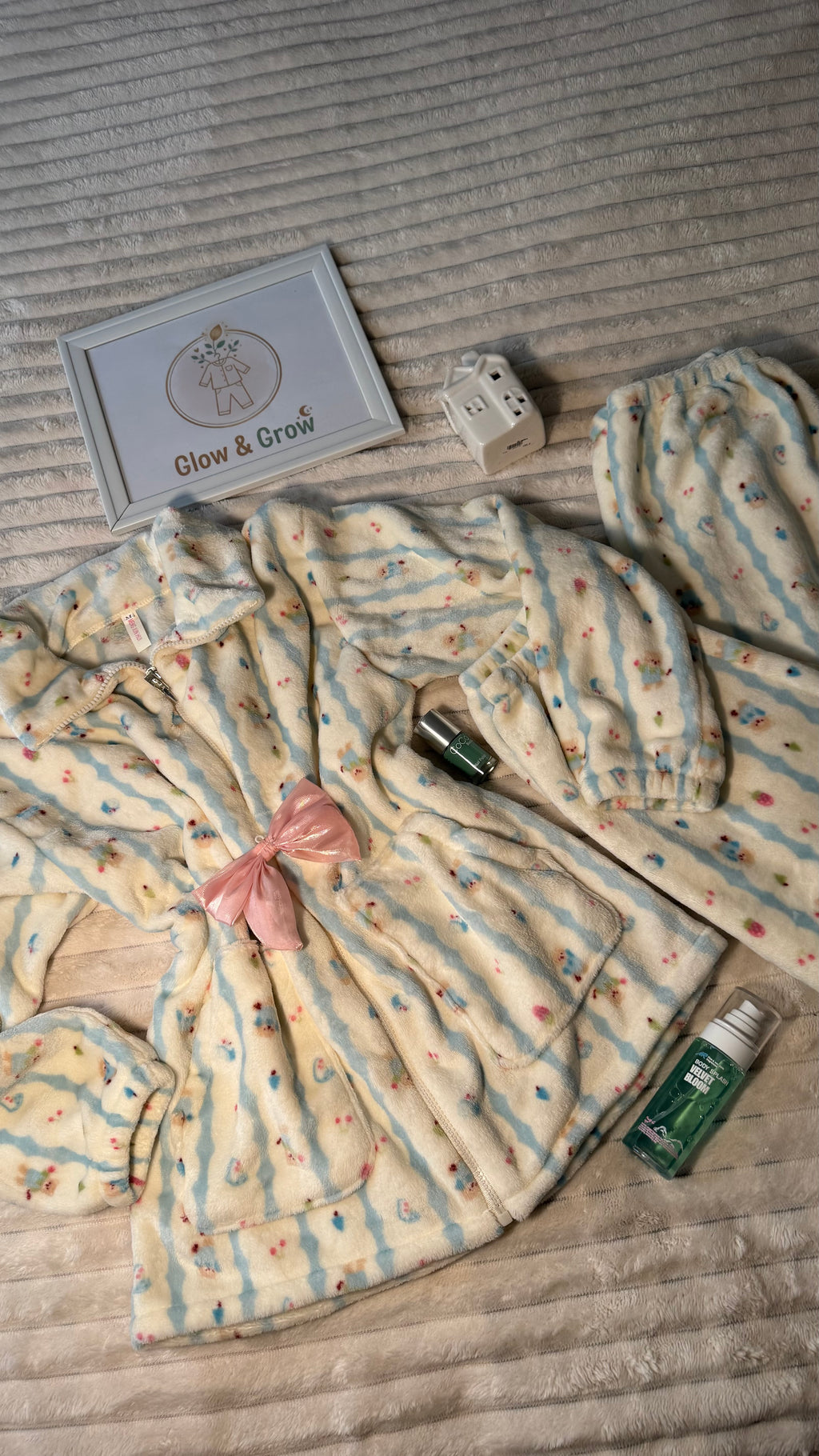 Kawaii "Cloud-Soft" Fleece PJs 🇰🇷