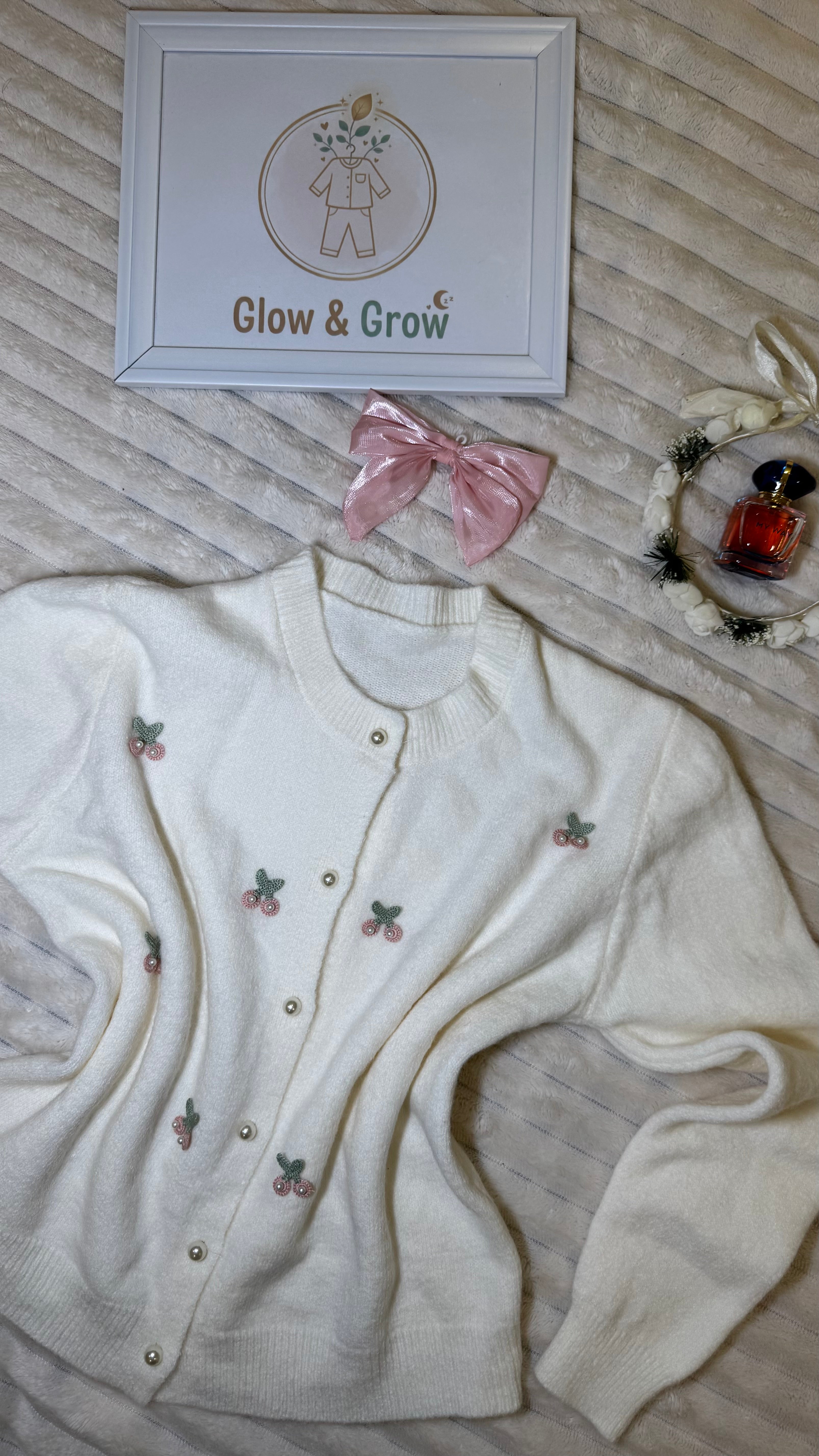 Cherry 🍒 cardigan
