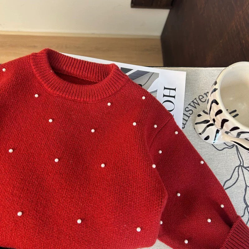 Pearl Elegance Knit Set