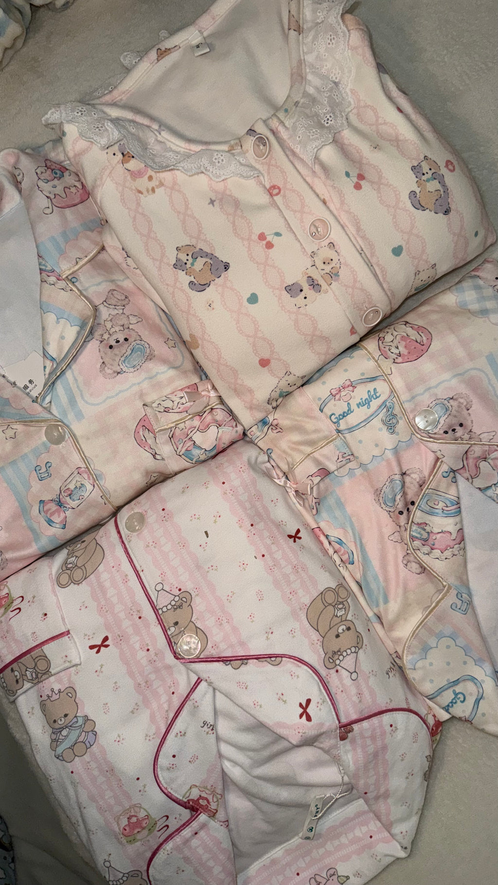 Classic Pastel Pajamas