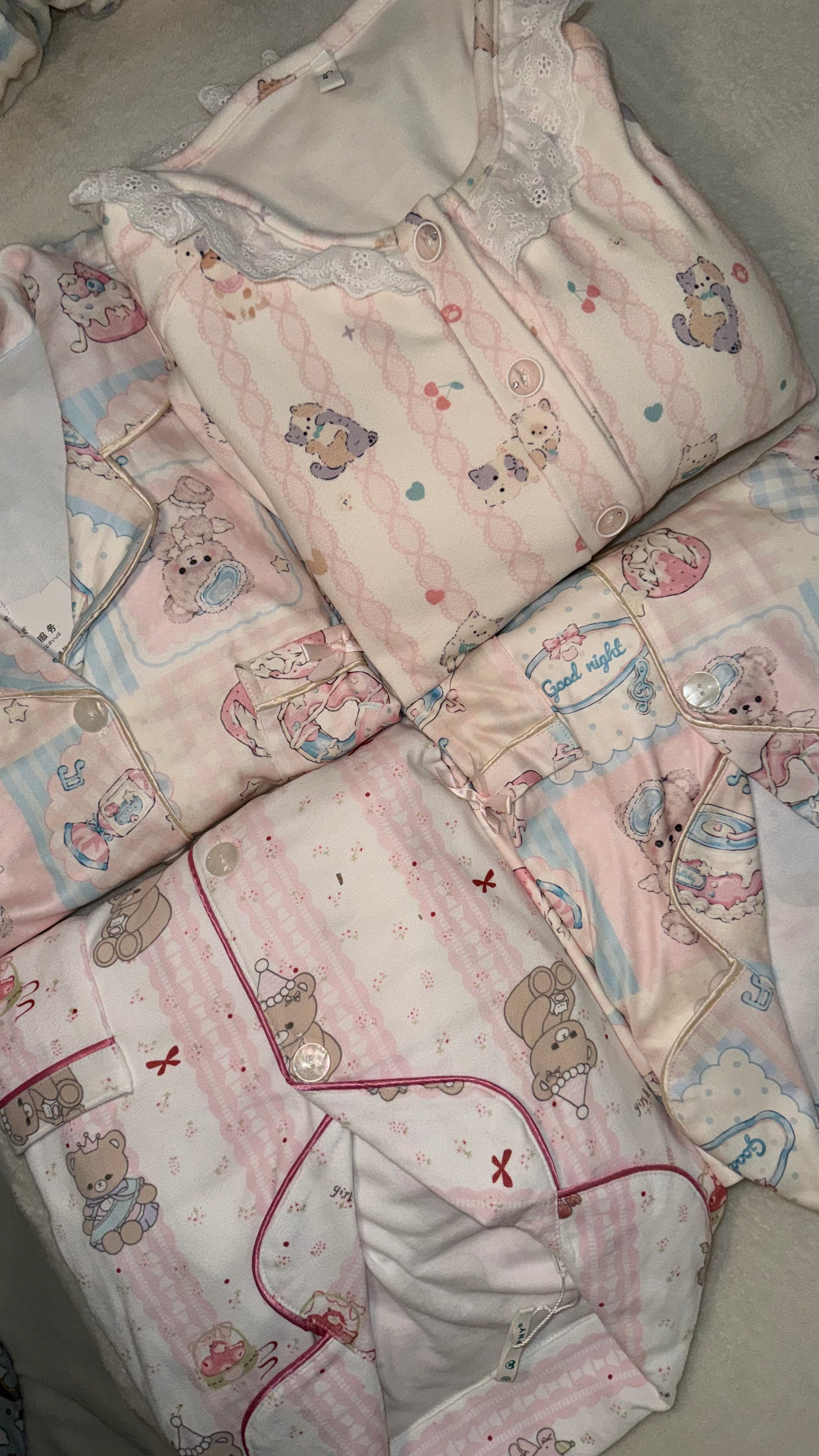 Classic Pastel Pajamas