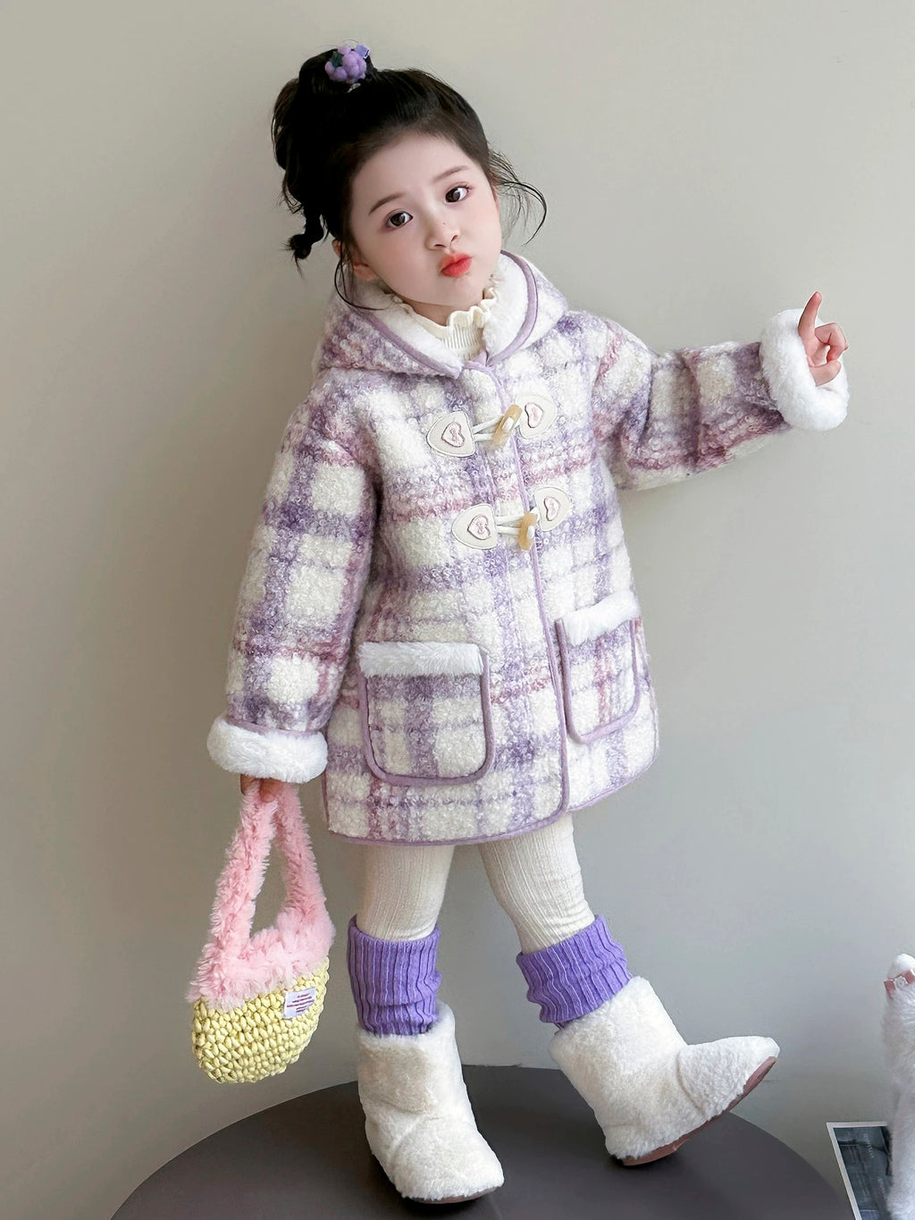 Cozy Hooded Jacket for Girls 🇰🇷