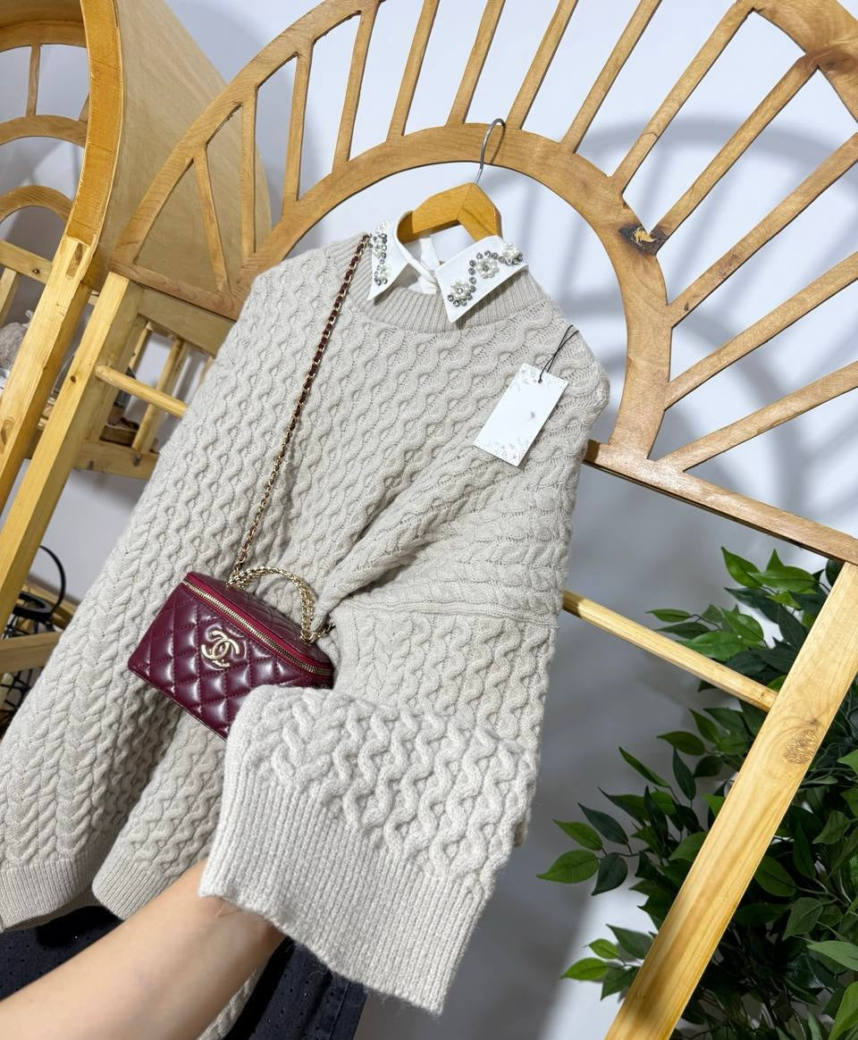 Oversized kint pullover 🫰🏻🍬