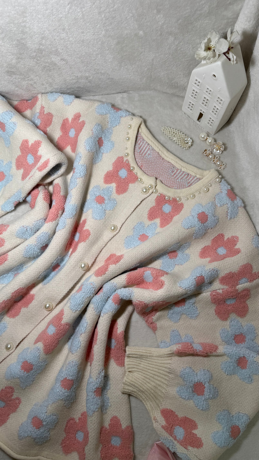 Flory cardigan 🌸❄️