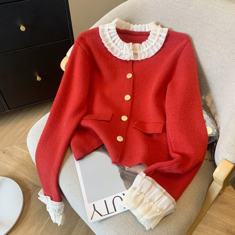 Luxury Red Knitwear