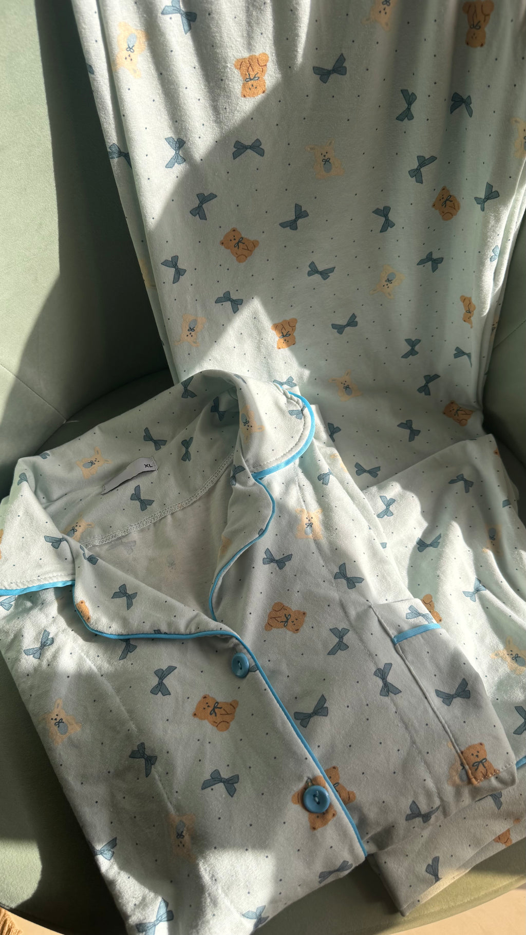 Classic cotton pajama🧸🩵