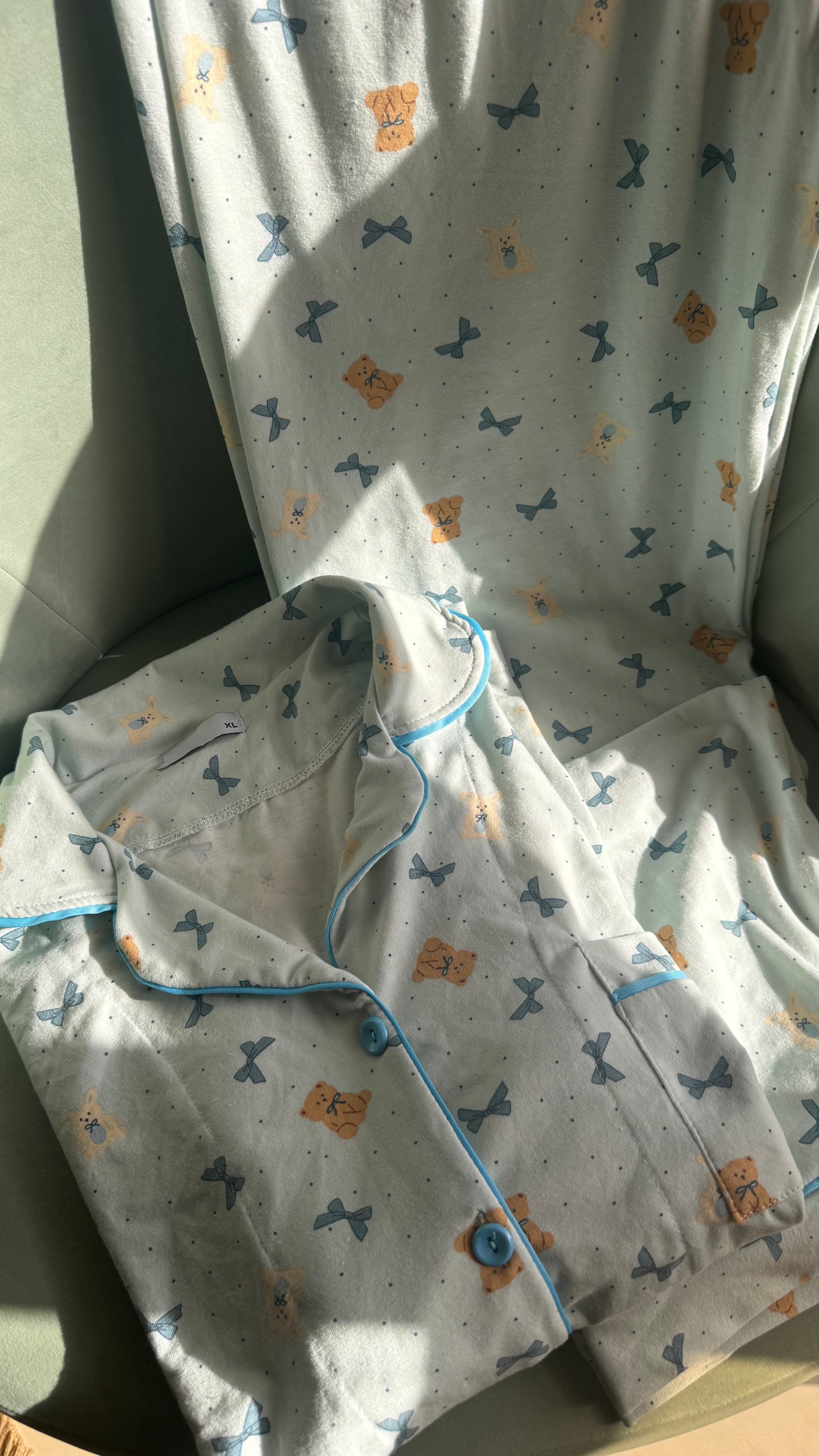 Classic cotton pajama🧸🩵