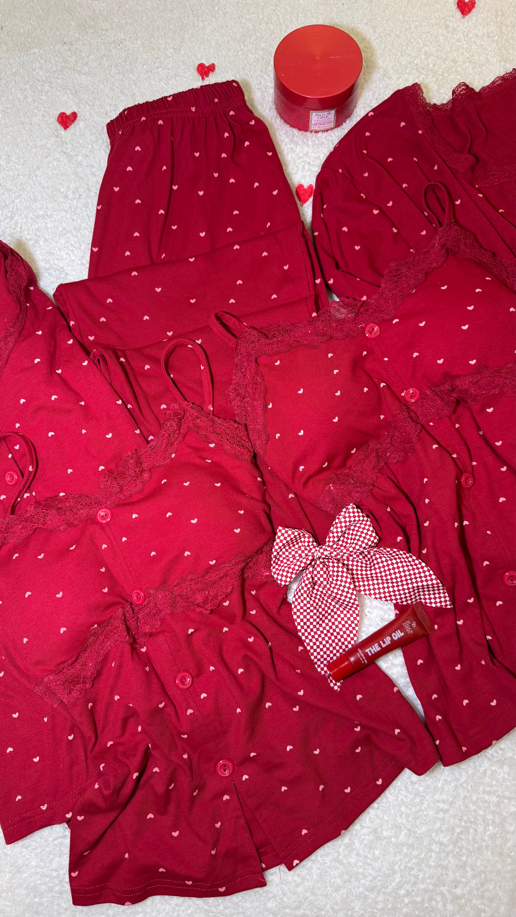 Ribbed cotton pj ♥️🤍