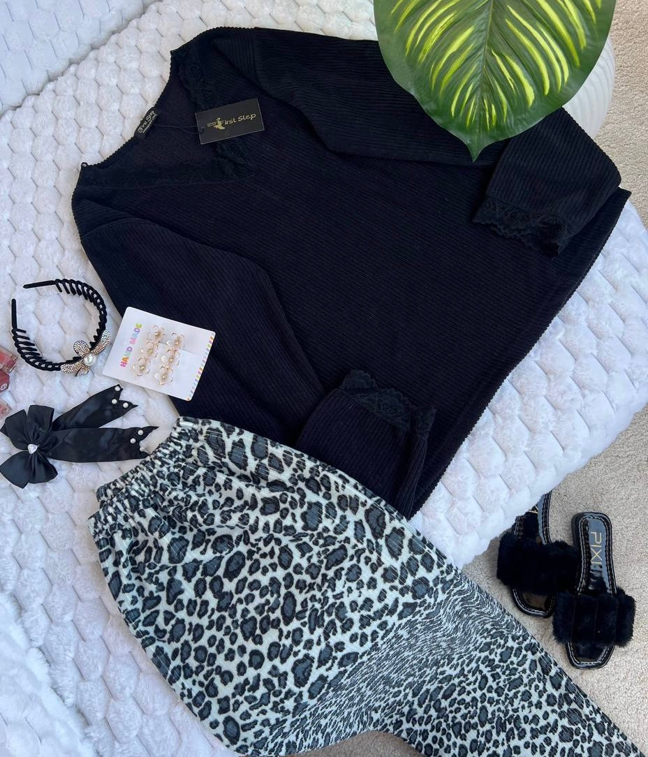 Ribbed Tiger pajama