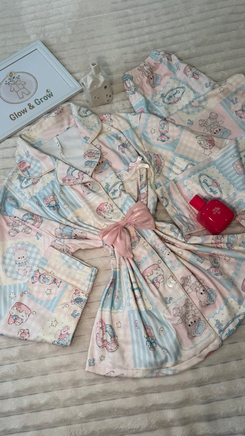 Classic Pastel Pajamas