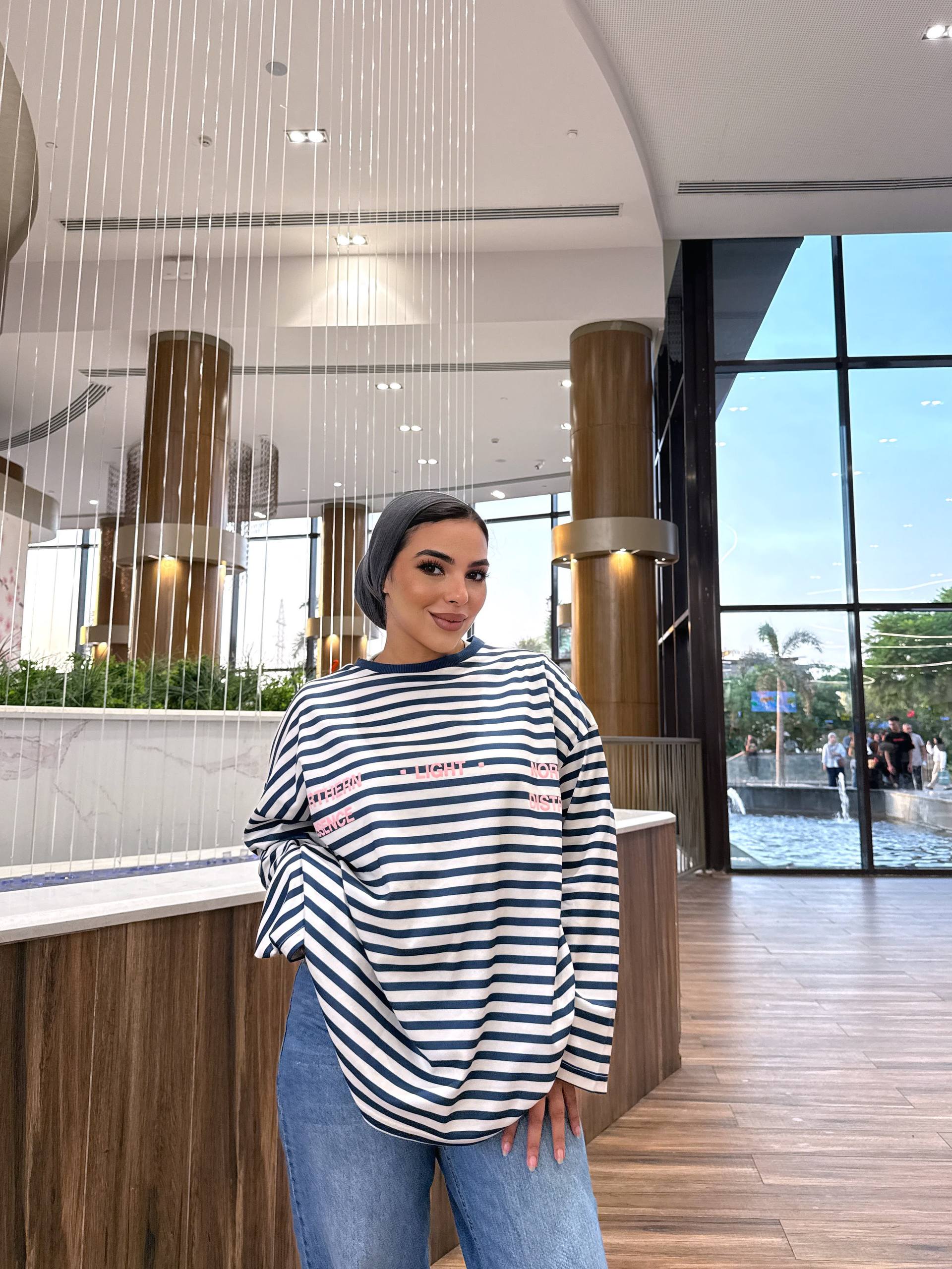 Striped T-Shirt 💙🫐