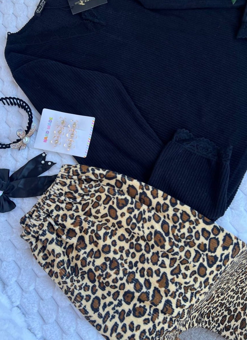 Ribbed Tiger pajama
