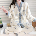 Cozy Fleece Nursing Pajama Set