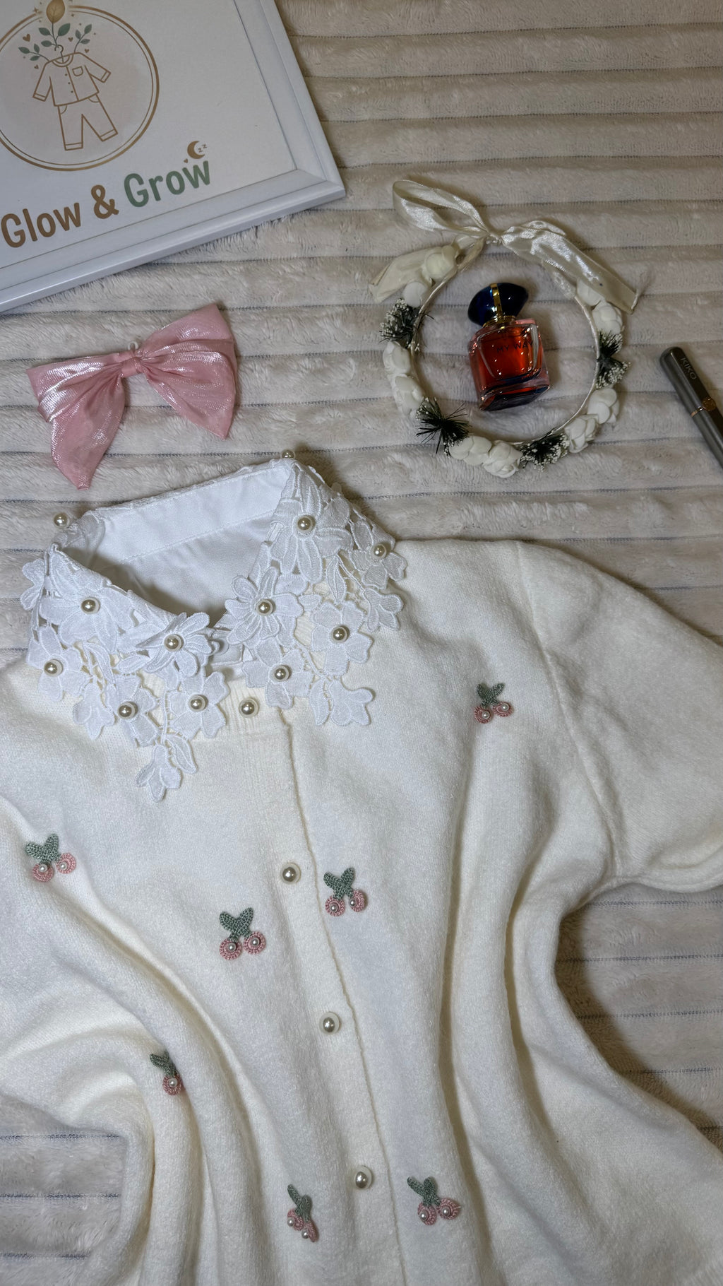 Cherry 🍒 cardigan