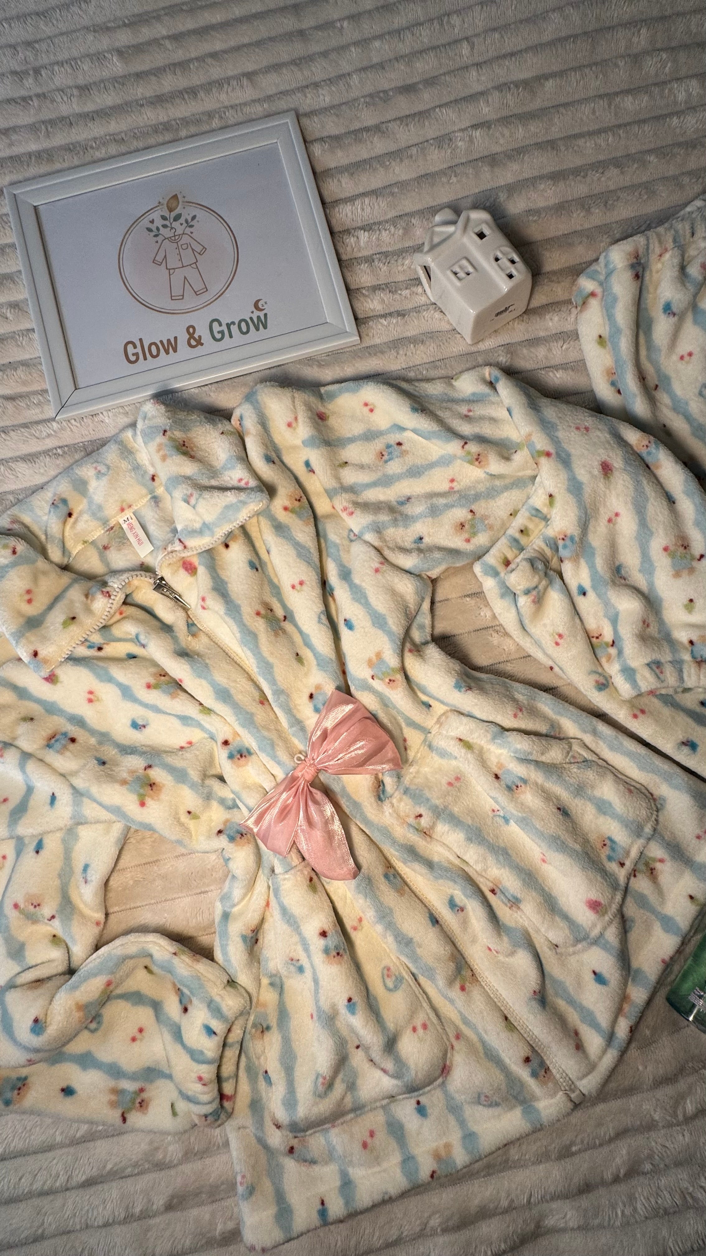 Kawaii "Cloud-Soft" Fleece PJs 🇰🇷