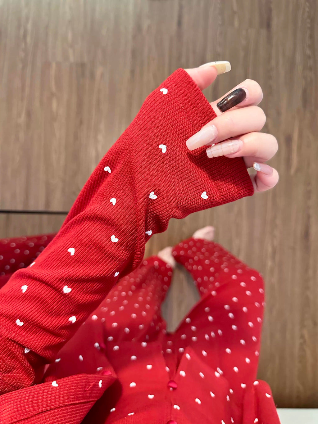 Ribbed cotton pj ♥️🤍