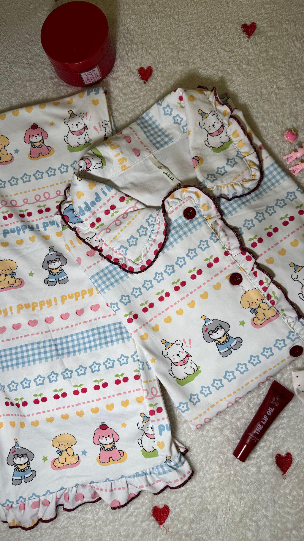Ruffles pajama