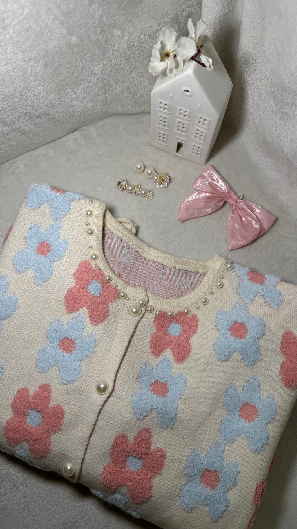 Flory cardigan 🌸❄️
