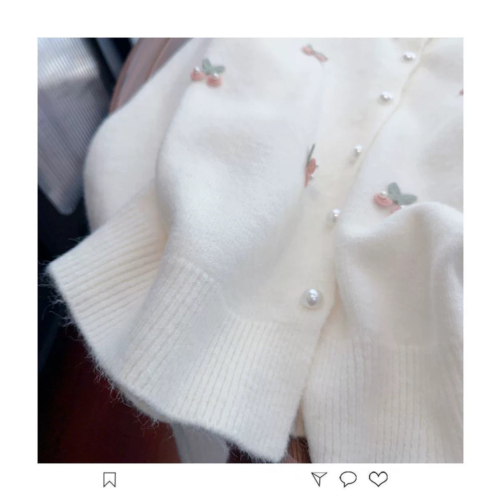 Cherry 🍒 cardigan