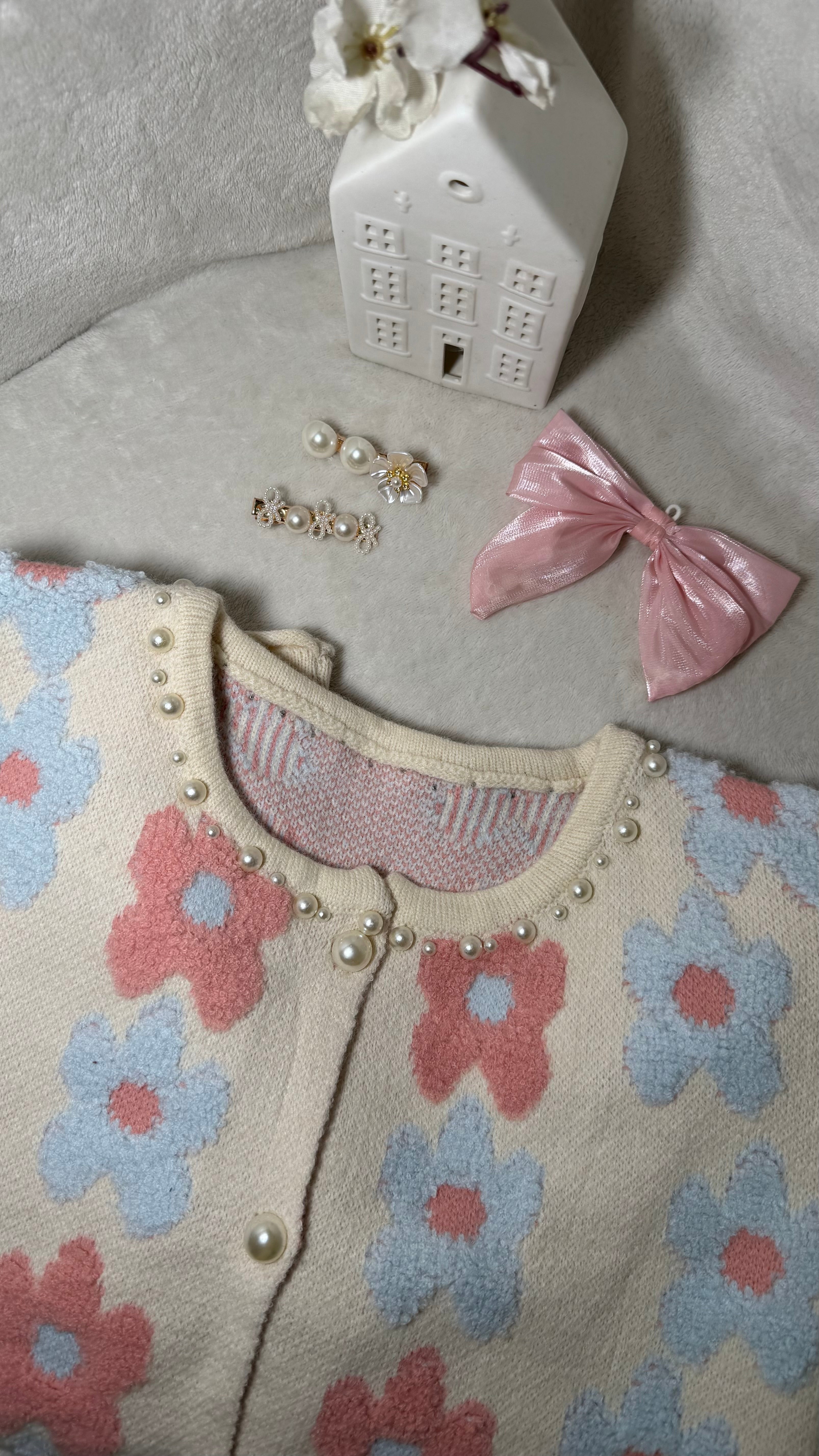 Flory cardigan 🌸❄️