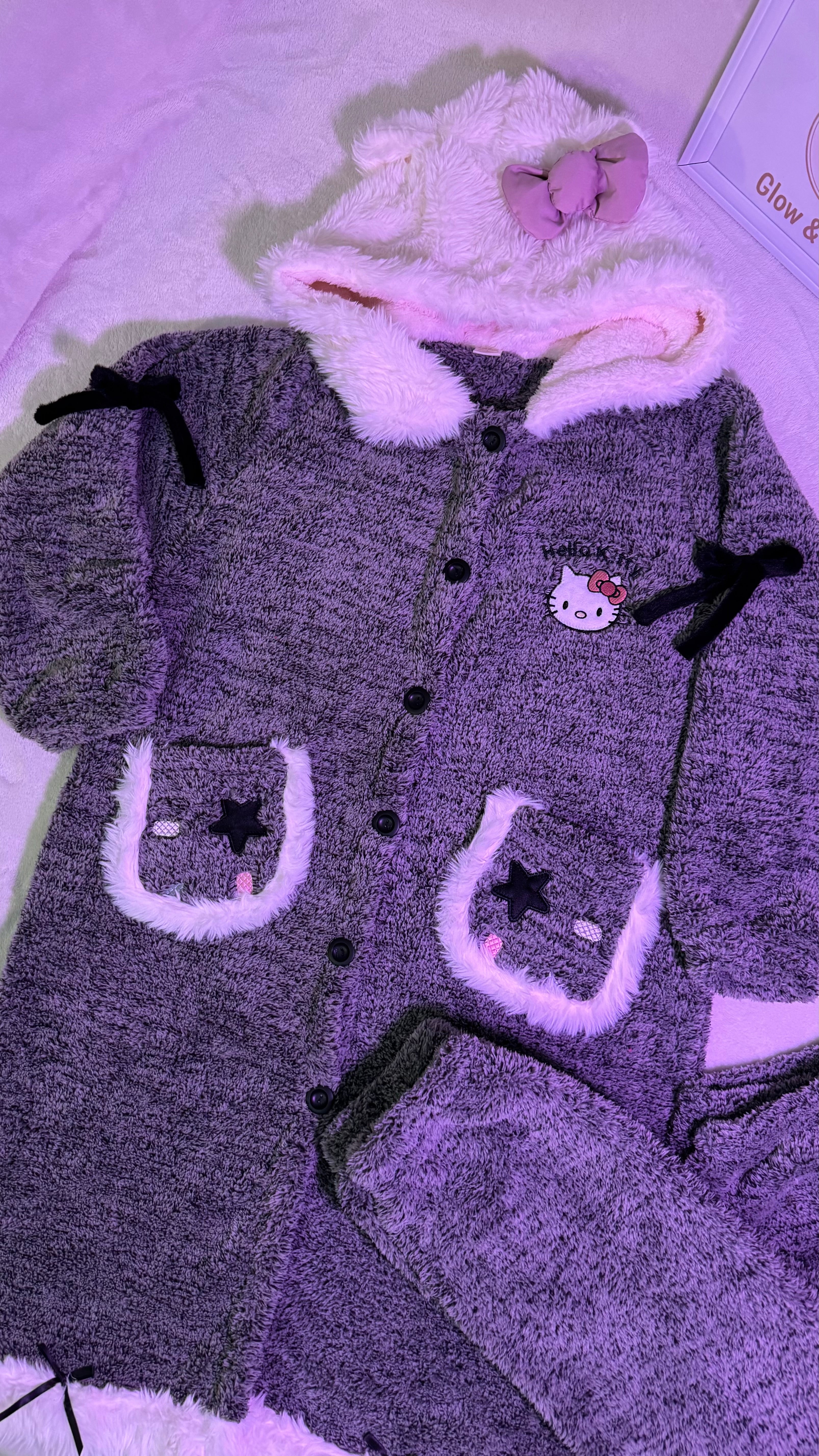 Hello Kitty Fleece Long Pajama🎀🇰🇷