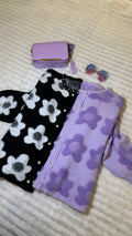 Floral long cardigan