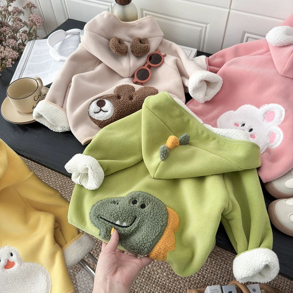 Animal Hoodies (3D Character Plush)