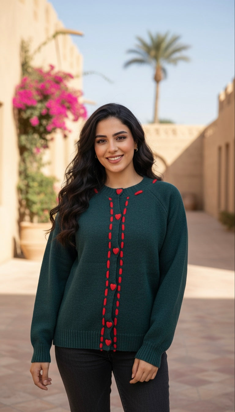 Heart Cardigan