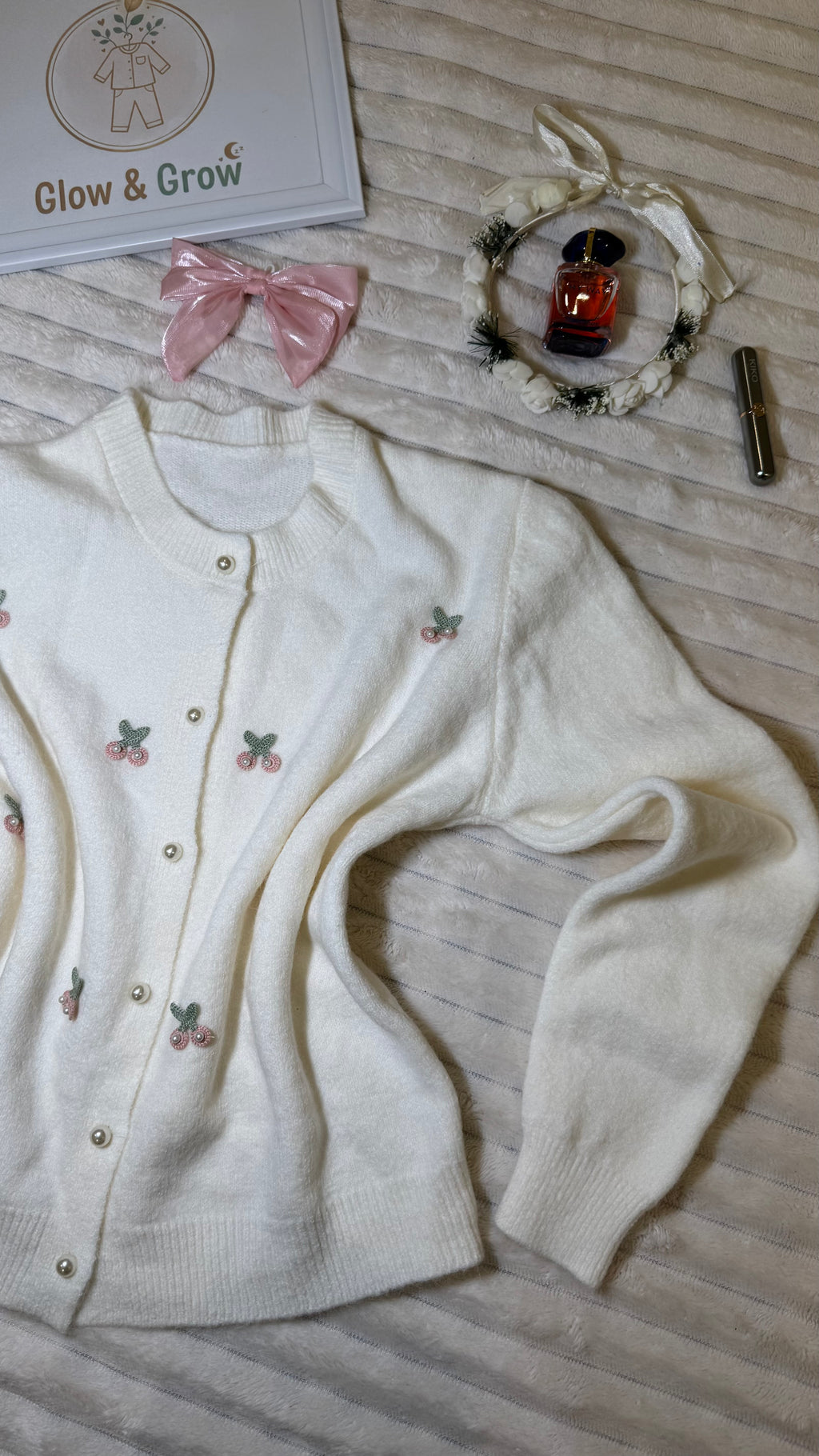 Cherry 🍒 cardigan