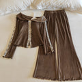 Elegant Velvet 2-Piece Loungewear Set 🇨🇳