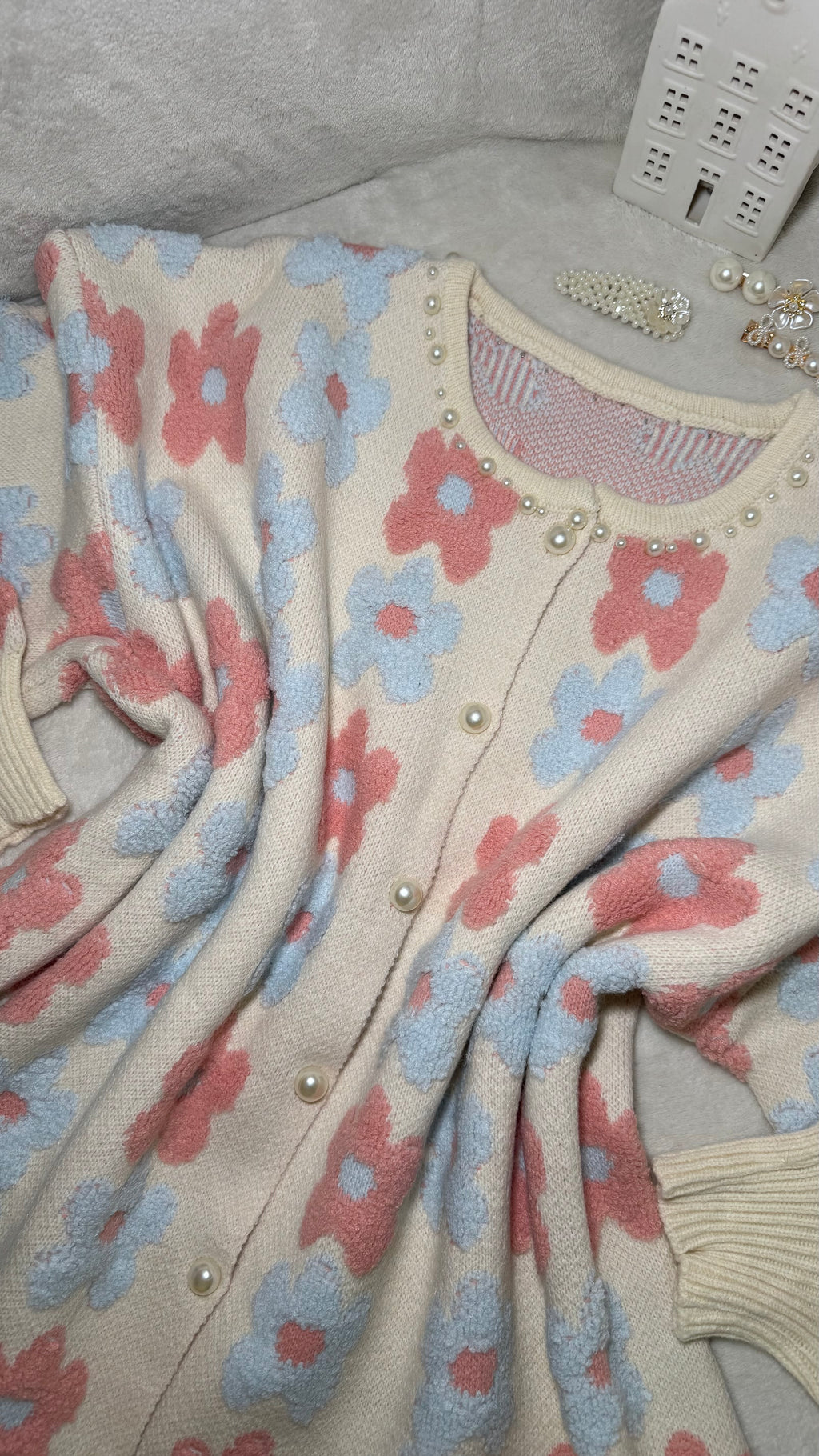 Flory cardigan 🌸❄️