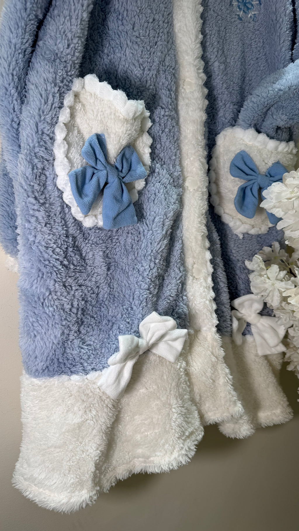 Ultra-Soft Fleece Winter Long Robe