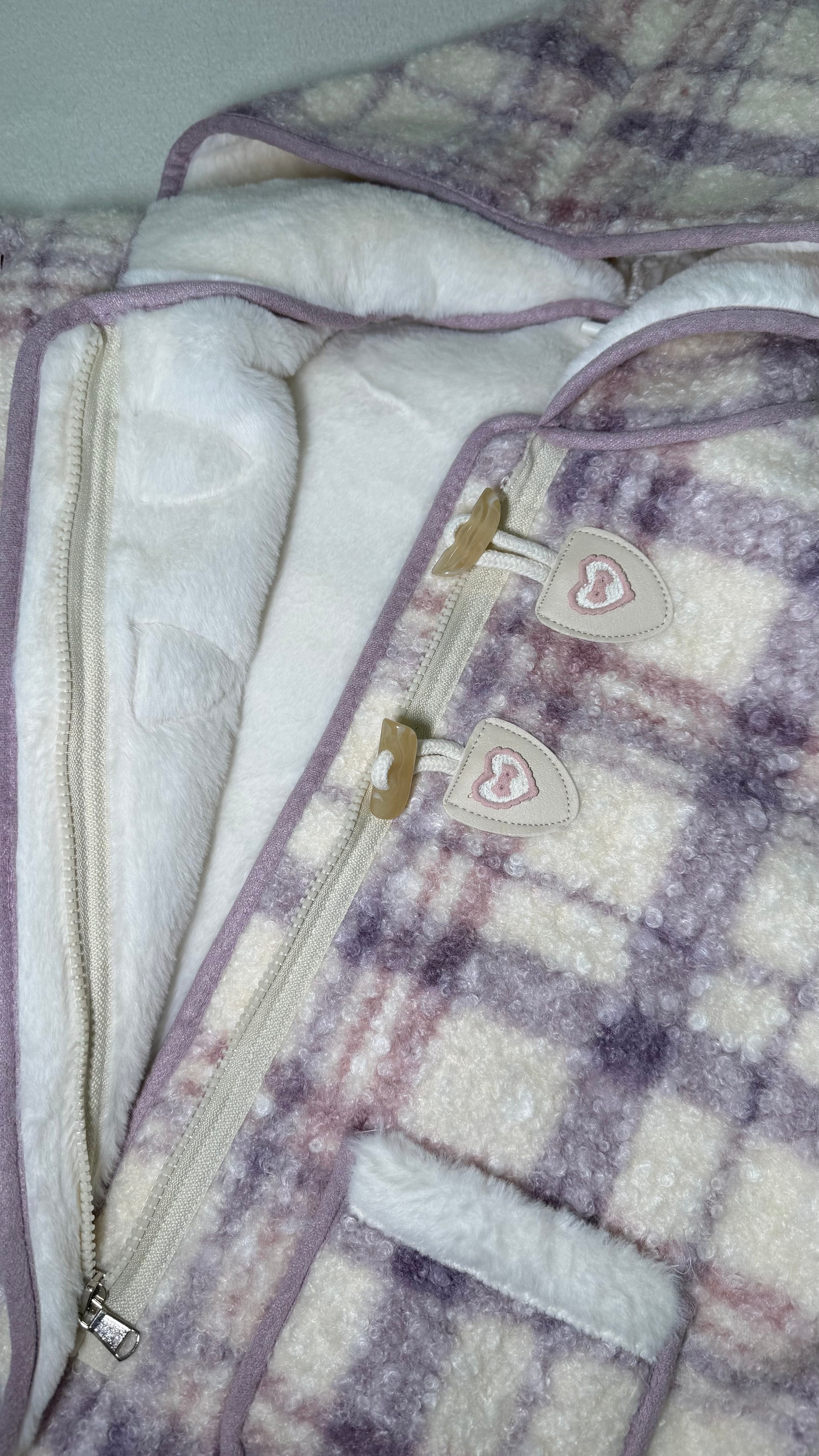 Cozy Hooded Jacket for Girls 🇰🇷