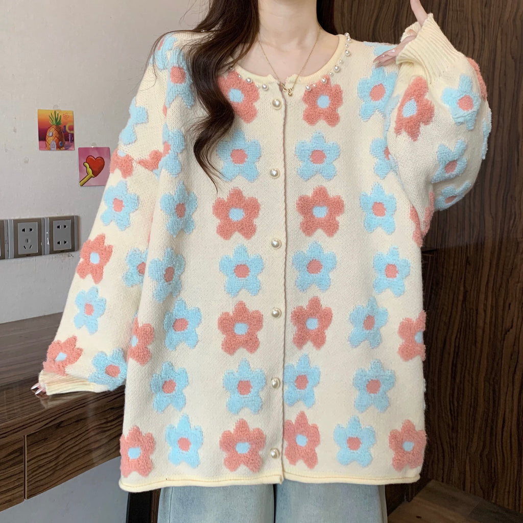 Flory cardigan 🌸❄️