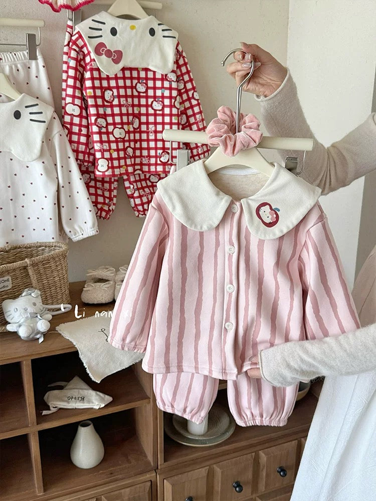 Hello kitty girls pajamas