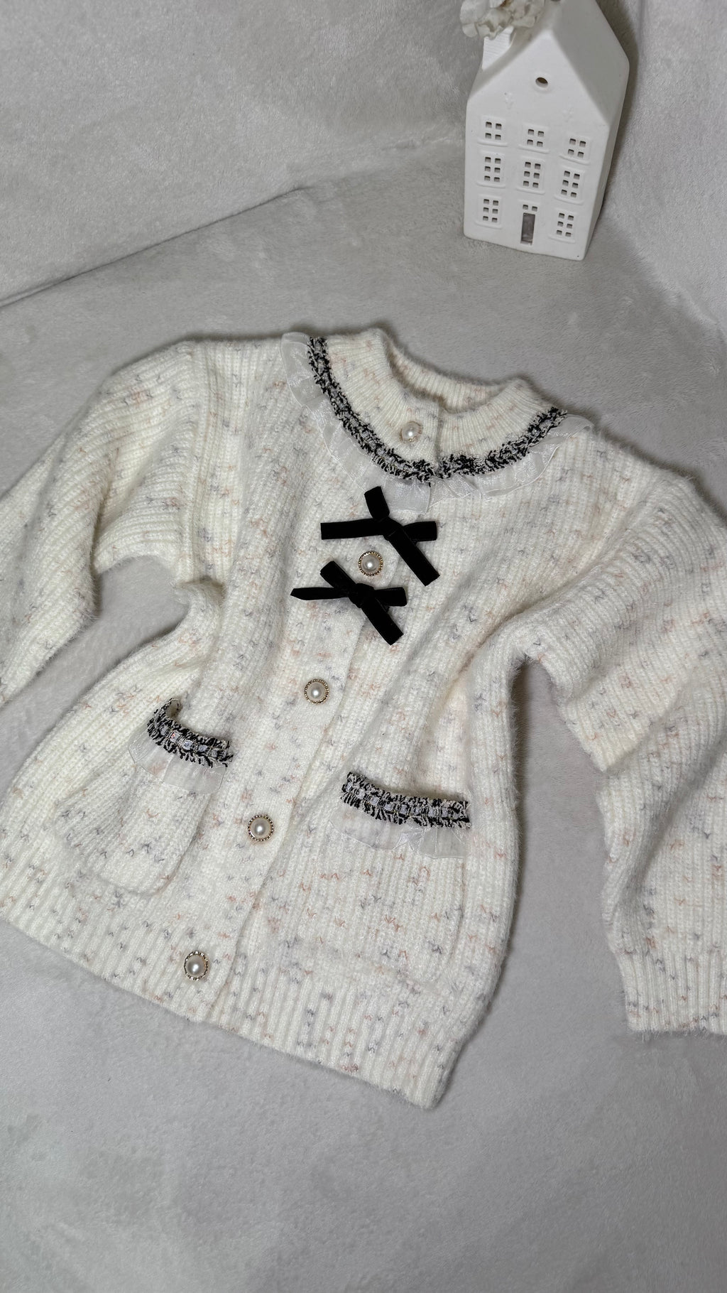 Chic Fluffy Knit Cardiga