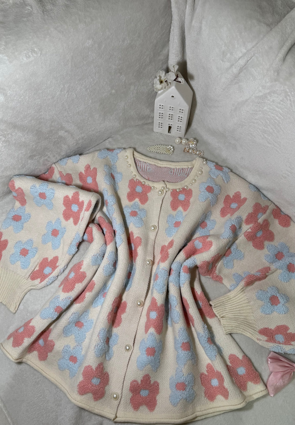 Flory cardigan 🌸❄️