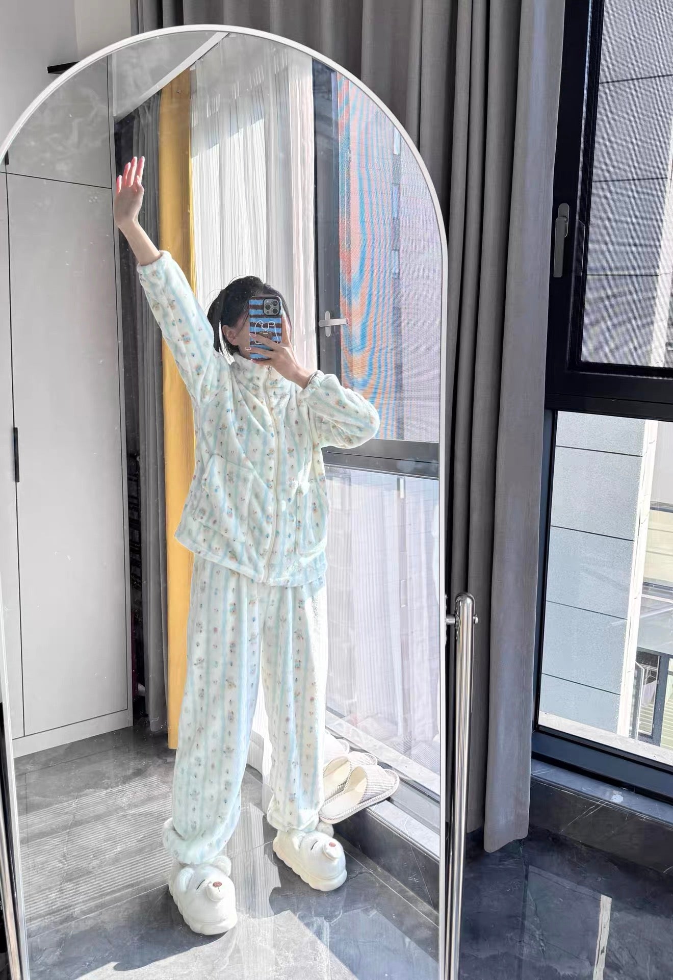 Kawaii "Cloud-Soft" Fleece PJs 🇰🇷