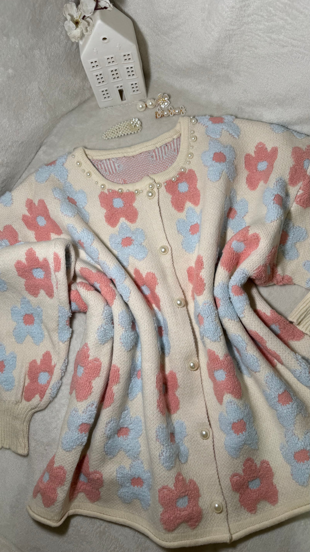 Flory cardigan 🌸❄️