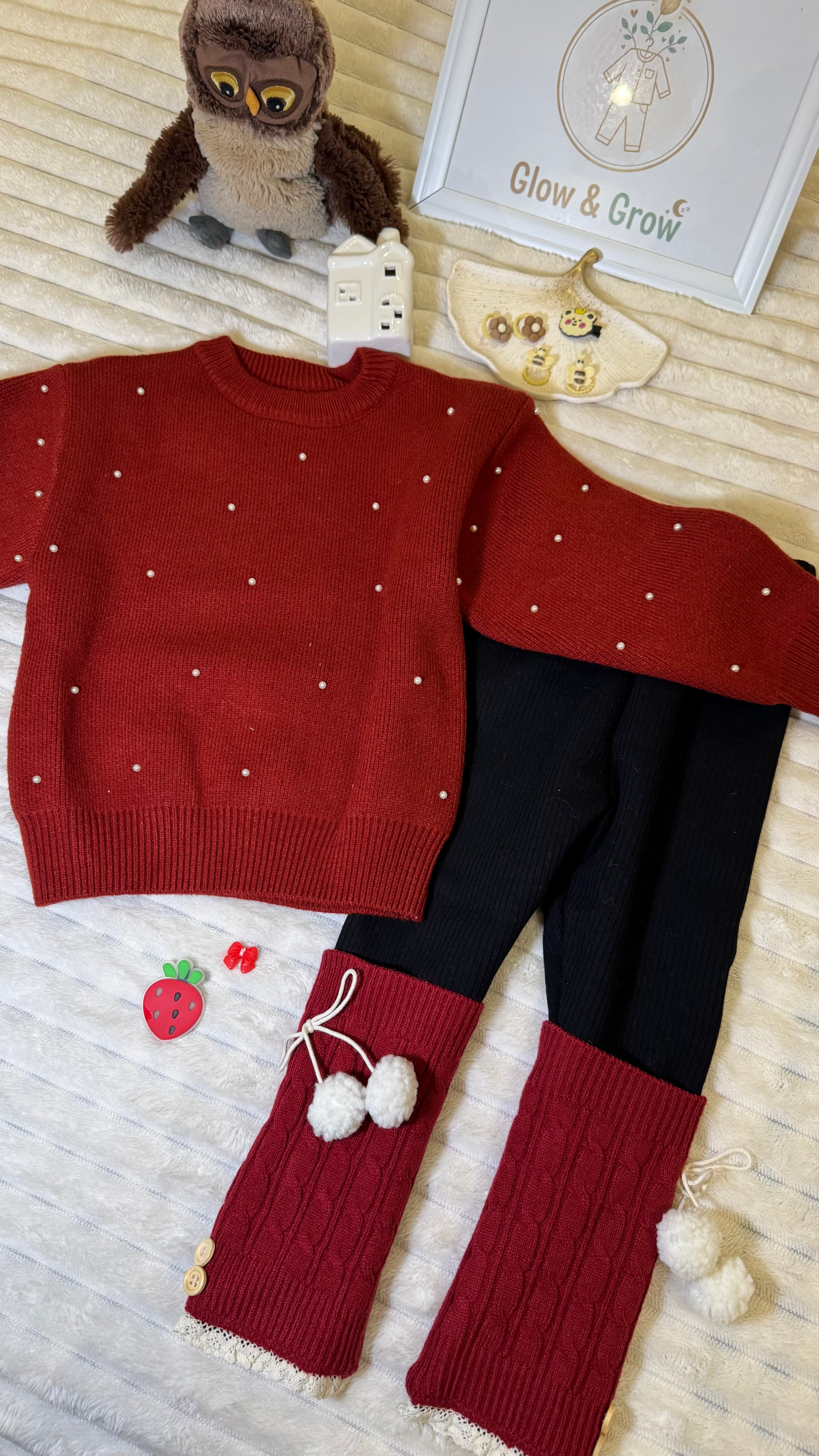 Pearl Elegance Knit Set