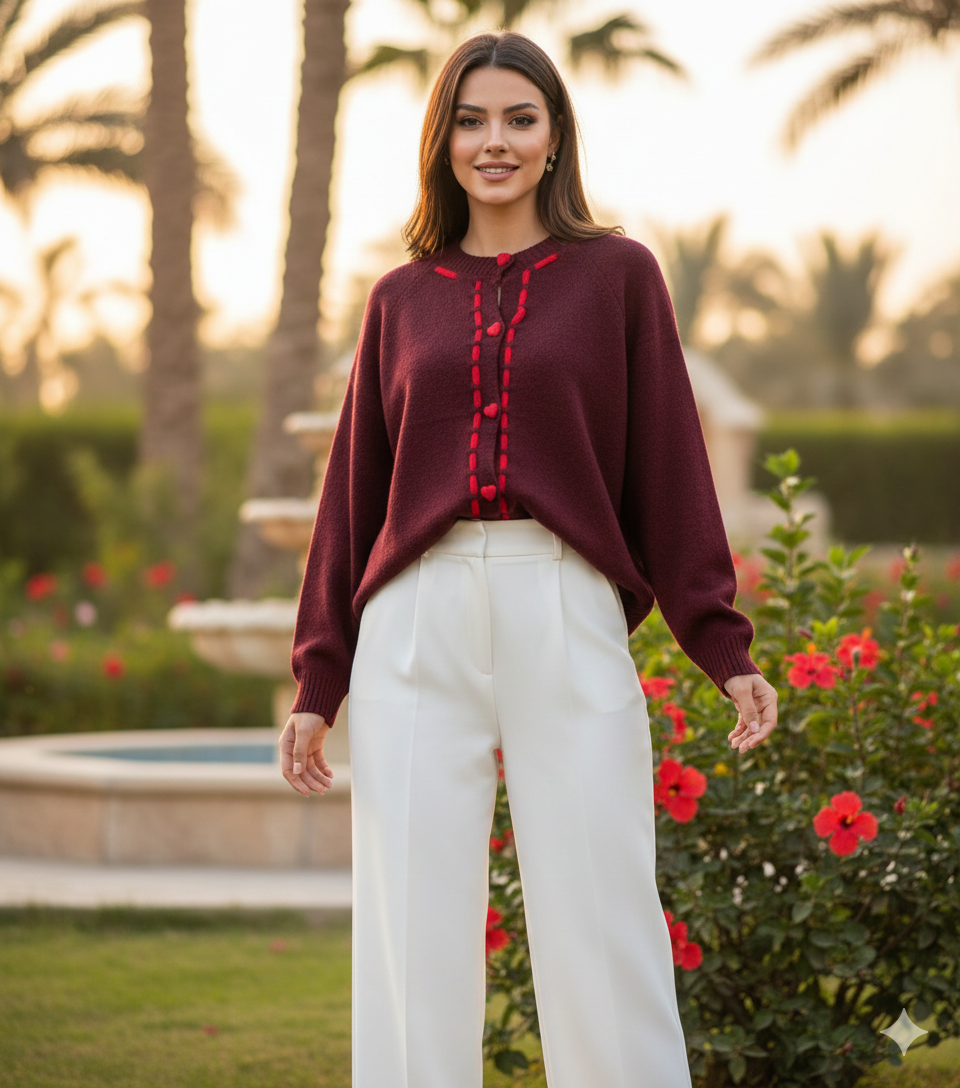 Heart Cardigan