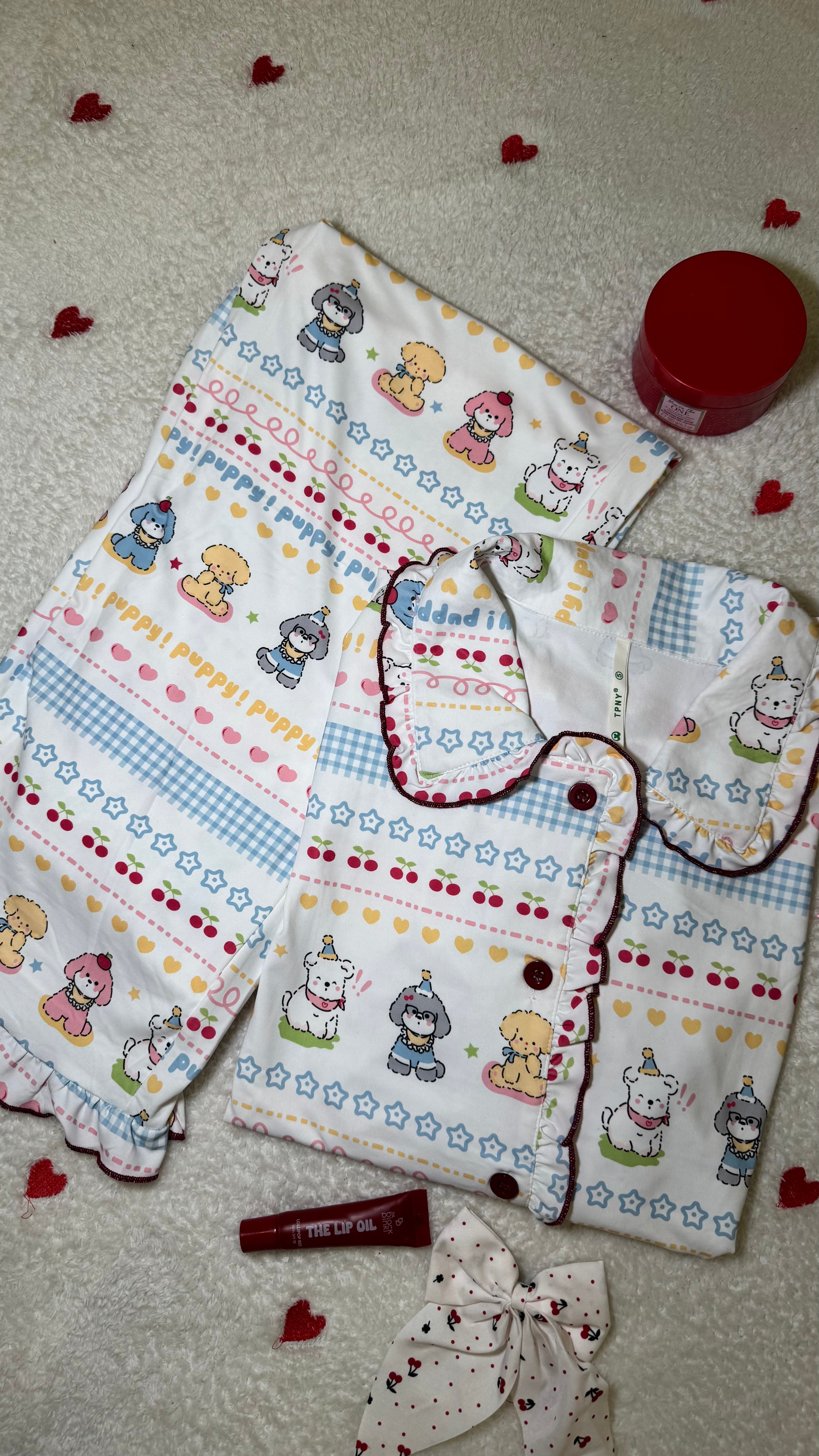 Ruffles pajama