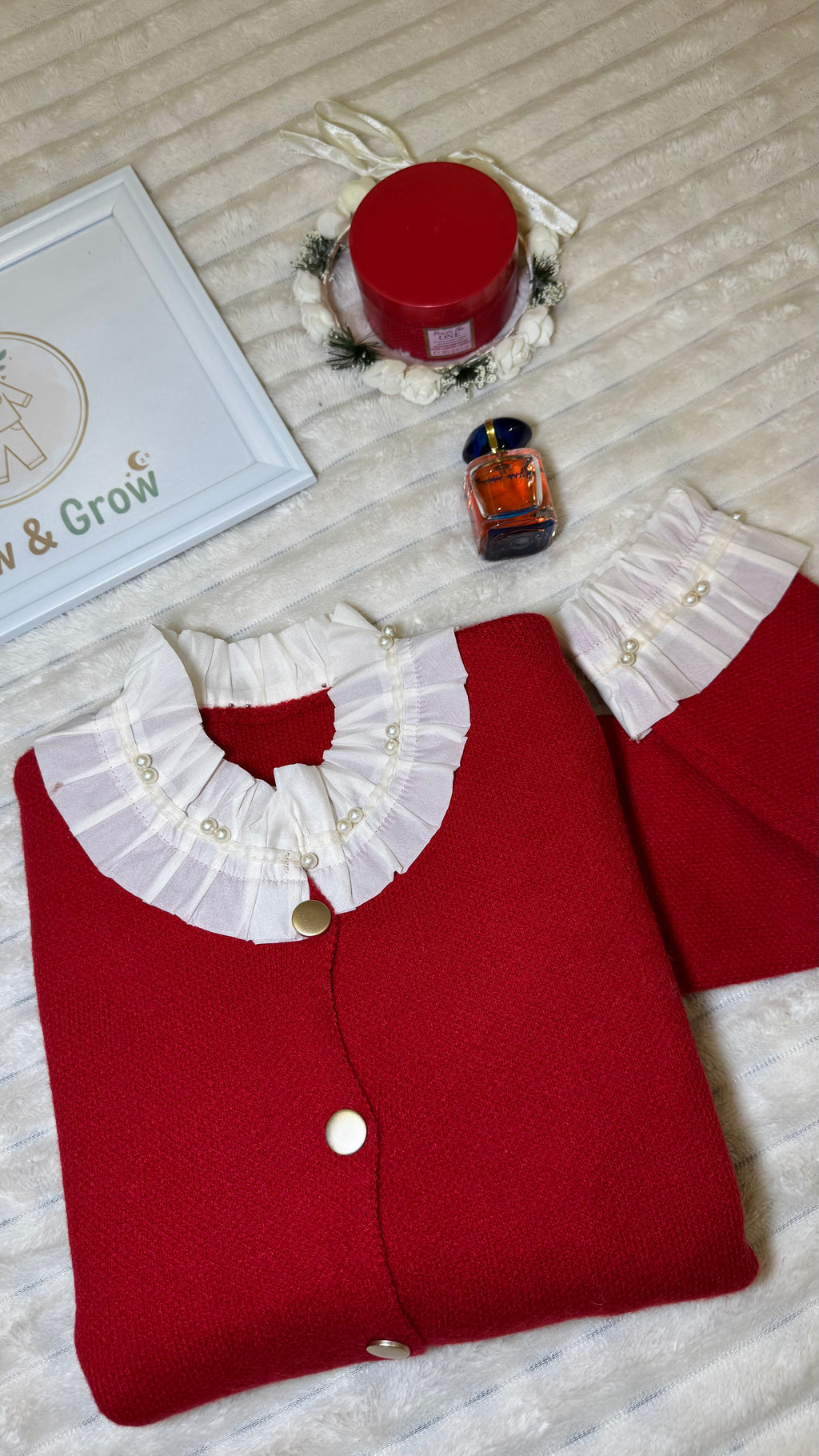 Luxury Red Knitwear